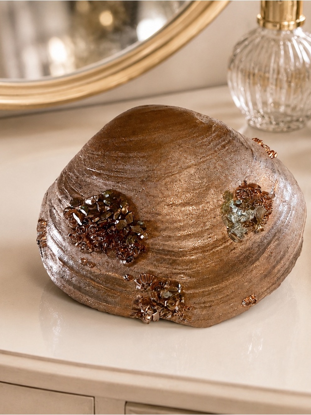 Handmade Decorative Seashell – One of a Kind
